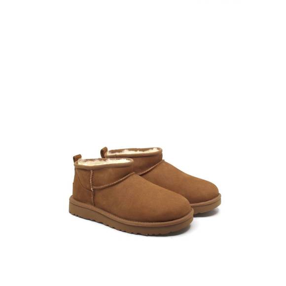 NEW UGG women's classic ultra mini boots in chestnut Ankle Boots